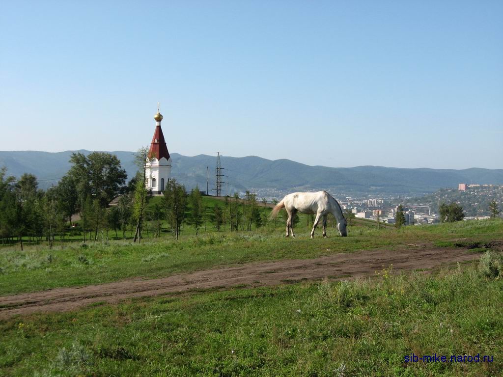 Красноярск:  гора, Часовня Параскевы Пятницы (2007)